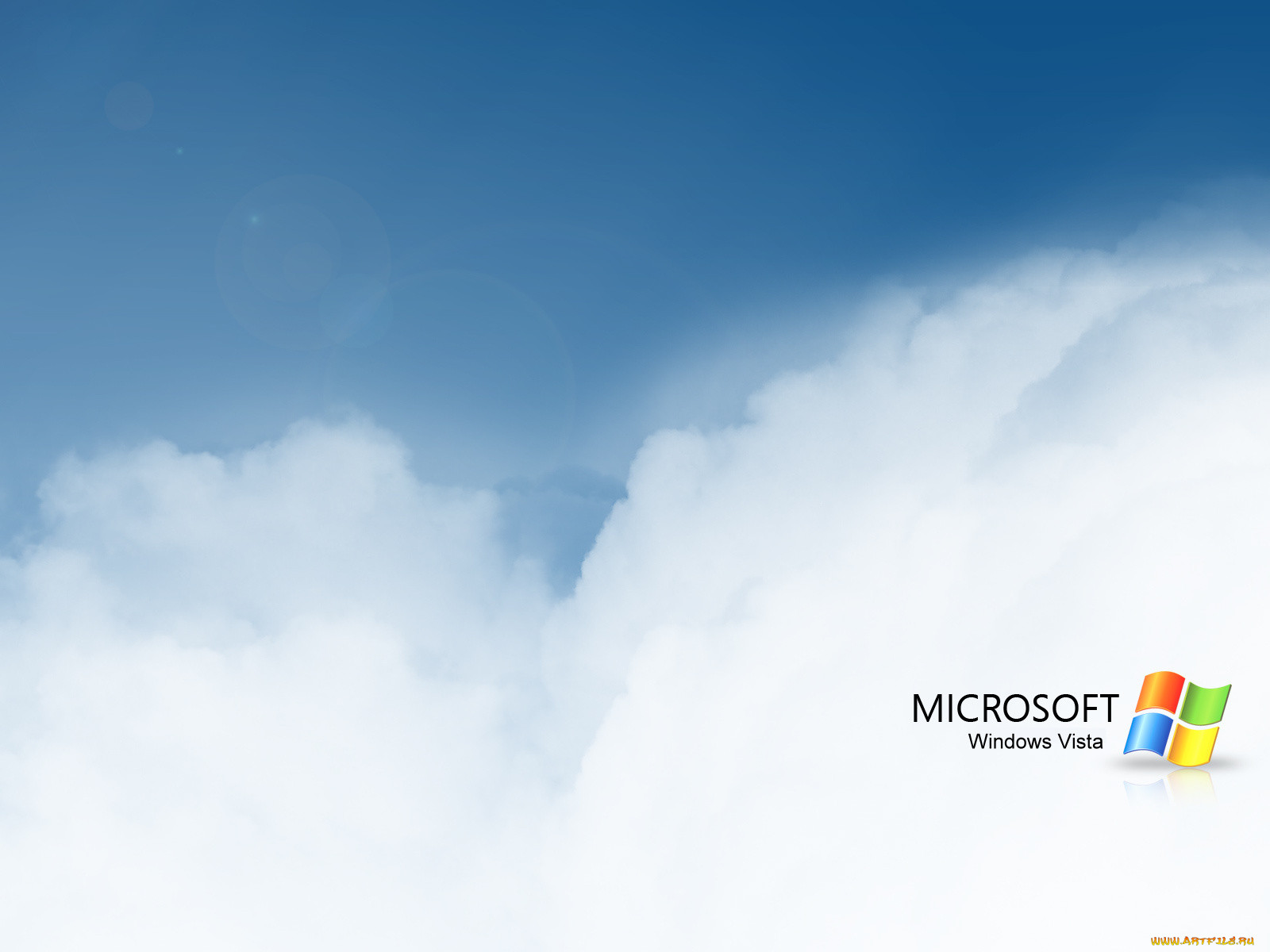 vista, blue, clouds, , windows, longhorn